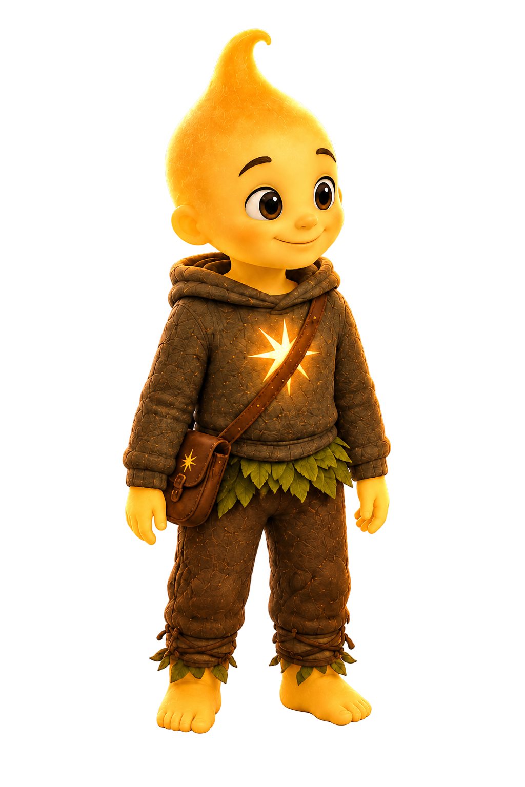 Spark — a warm, golden movement companion for children